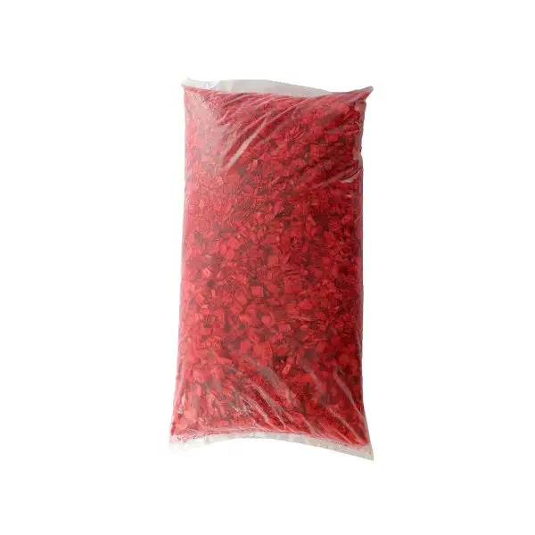Щепа декоративная, красная 60л.