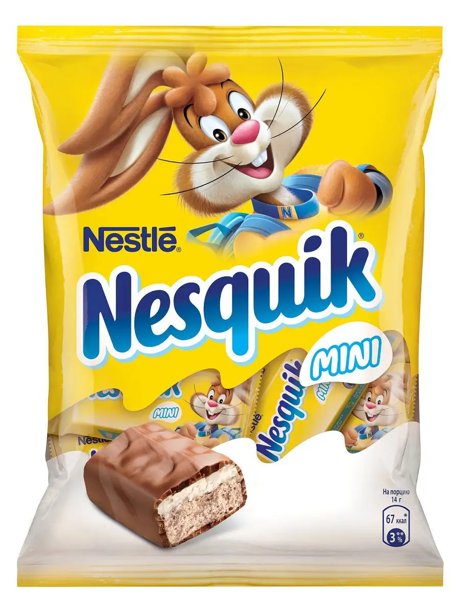 Nesquik MINI КОНФЕТА , 171 г NESQUIK. 12655647 купить в интернет-магазине  Wildberries