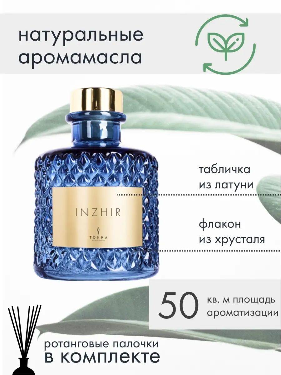 Ароматизатор для дома, диффузор, парфюм Tonka Perfumes 12664419 купить в  интернет-магазине Wildberries