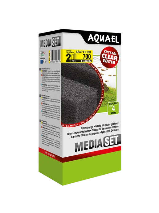 AQUAEL Комплект сменных губок для фильтра ASAP FILTER 700 (2 шт.), 2 шт, фото 3