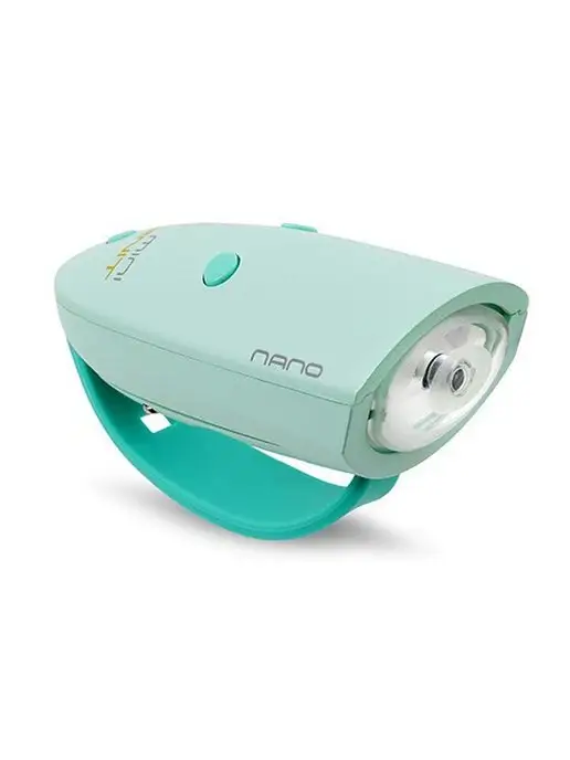 Hornit Сигнал велосипедный электрический+фонарик Mini NANO, зеленый, фото 2