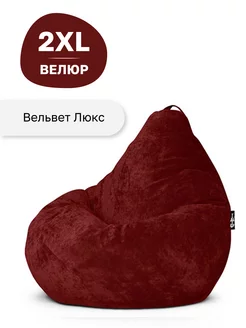 Кресло мешок XXL велюр GoodPoof 12731436 купить за 4 032 ₽ в интернет-магазине Wildberries