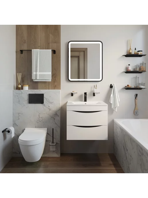 IDDIS Держатель для туалетной бумаги, черный, фото 8