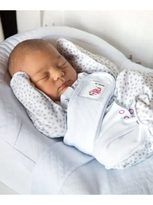 FARLA Кокон для новорожденного BabyShell, белый, фото 6