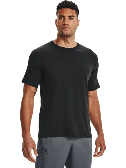 Under Armour Футболка Sportstyle Left Chest Logo SS, черный