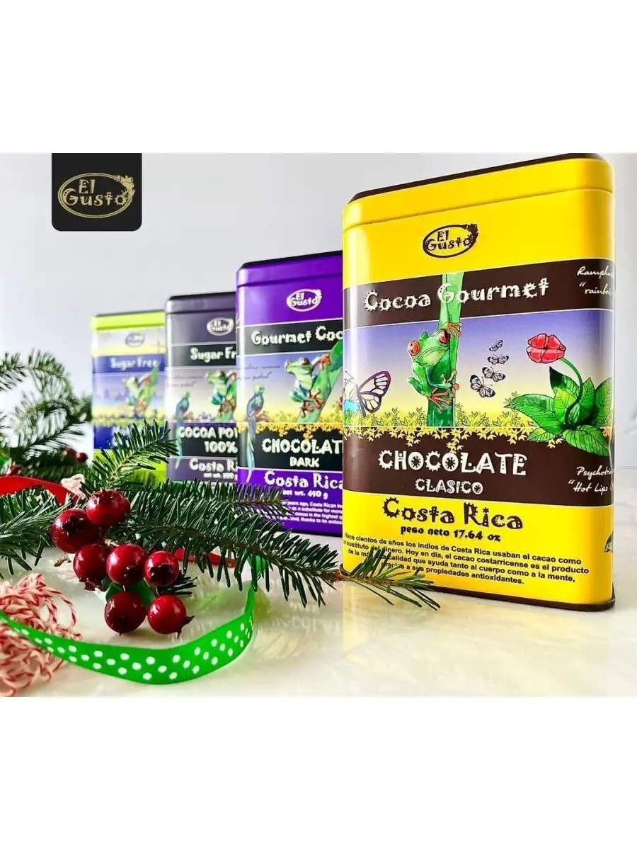 Горячий шоколад Costa Rica, 500г El Gusto 12761856 купить в  интернет-магазине Wildberries