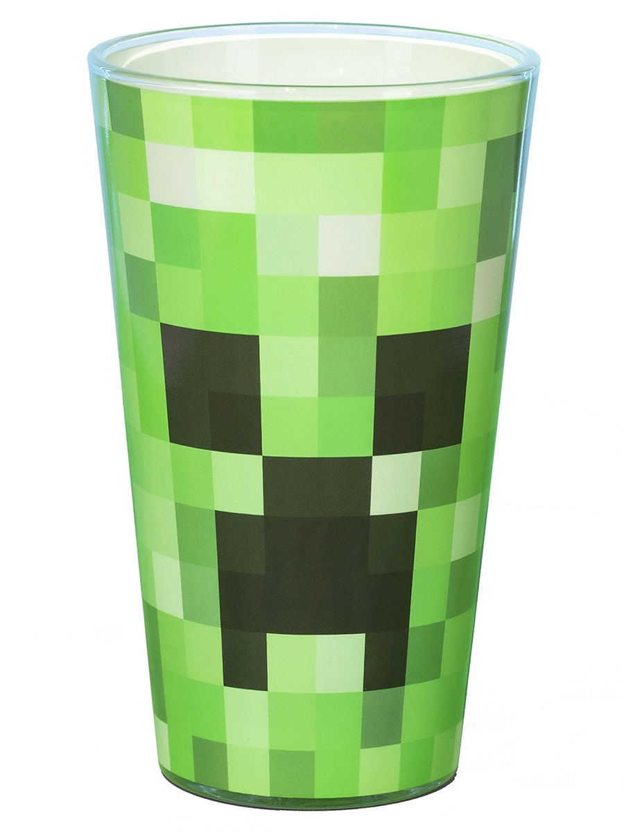 Бокал стеклянный Minecraft Creeper Glass 450 мл PP6729MCF Paladone 12766814  купить в интернет-магазине Wildberries