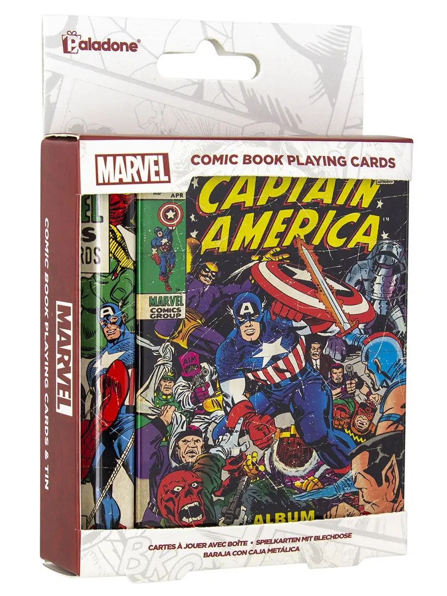 Карты игральные Marvel Comics Book PP4835MC Paladone 12766846 купить в  интернет-магазине Wildberries