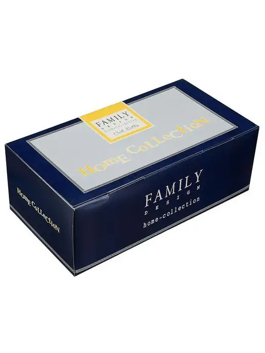 FAMILY Тапочки кожаные для дома, синий, фото 5