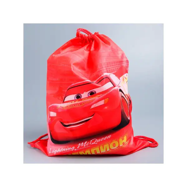 Мешок для обуви "Тачки".