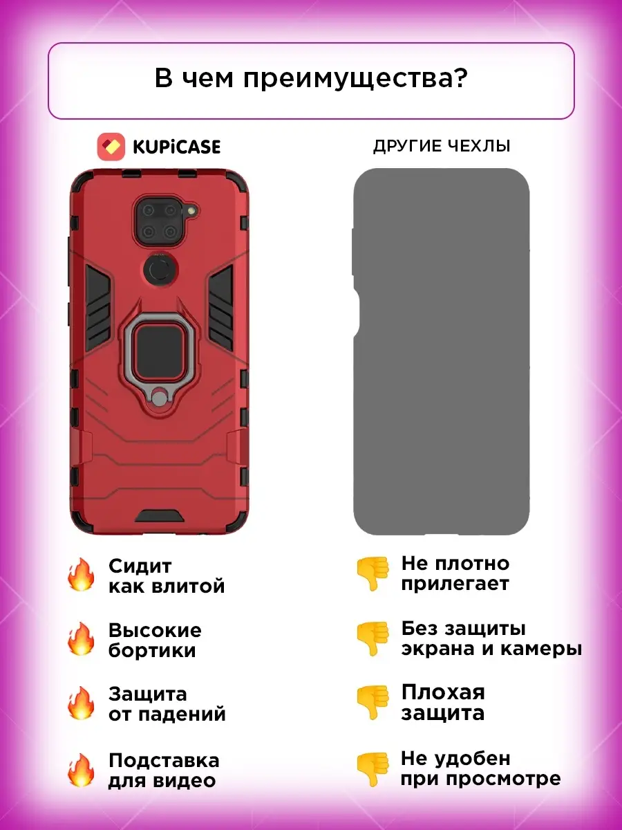 Чехол на Xiaomi Redmi Note 9 Global Kupicase 12779654 купить в  интернет-магазине Wildberries