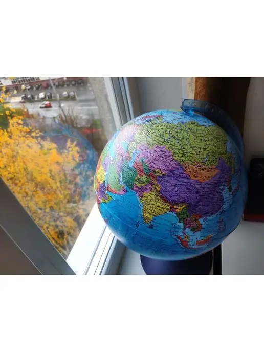 Globen Глобус Земли политический, 32 см, диаметр 21 см, фото 7