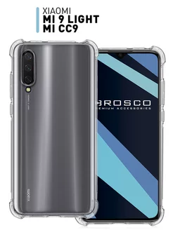 Противоударный силиконовый чехол для Xiaomi Mi 9 Lite Rosco 12783962 купить за 356 ₽ в интернет-магазине Wildberries