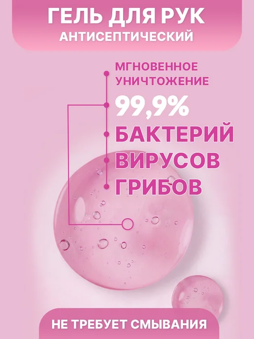 Sanitelle Антисептик гель для рук,Макадамии,50 мл, 50 мл, фото 3
