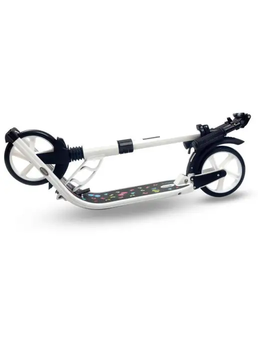 INDIGO Sport Самокат взрослый BUTTERFLY до 100 кг IN050, 100 кг, фото 3