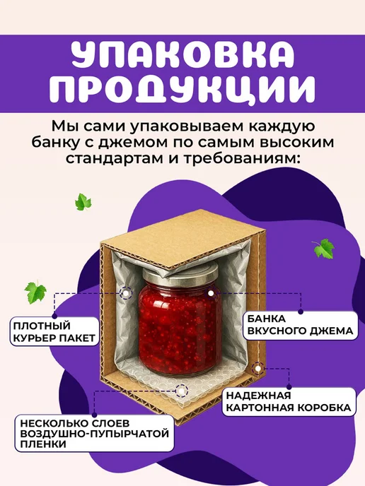 Jamix Fit Низкокалорийный джем без сахара Черная смородина, 300 г, 300 г, фото 5