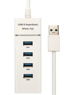 Скоростной разветвитель USB для ноутбука хаб usb на 4 порта Mobileplus 12876449 купить за 348 ₽ в интернет-магазине Wildberries