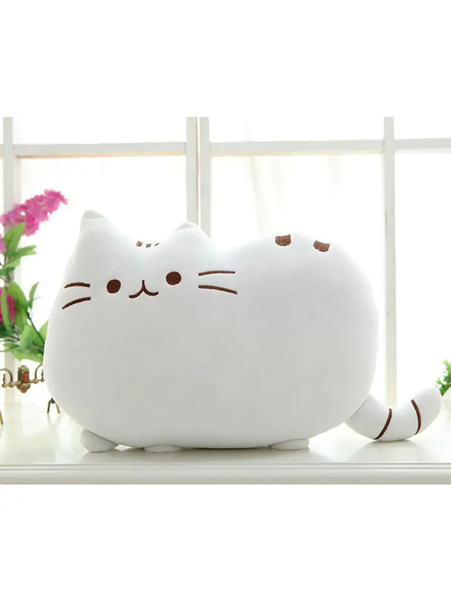 Мягкая игрушка Кот Пушин Pusheen 40 см Toys Room 12879724 купить в  интернет-магазине Wildberries