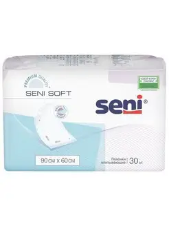 Пеленки SENI SOFT 90 x 60 cм, 30 шт./уп. Seni 12886977 купить за 1 149 ₽ в интернет-магазине Wildberries