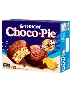 Choco Pie Chocochip (Чоко Пай Чокочип) 360 гр. ОРИОН Group 12894599 купить за 183 ₽ в интернет-магазине Wildberries