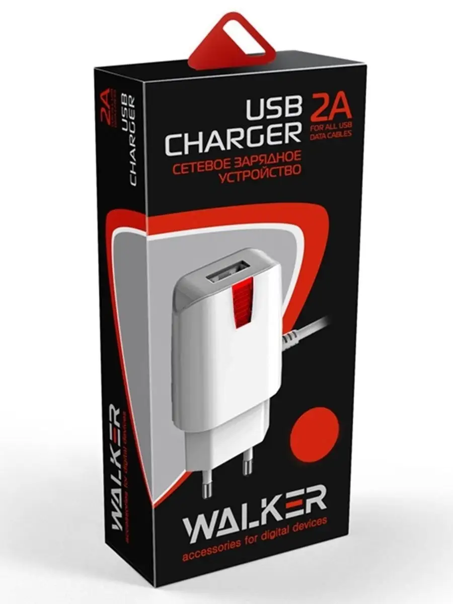 Адаптер для зарядки телефона, usb type c WALKER 12902823 купить в  интернет-магазине Wildberries