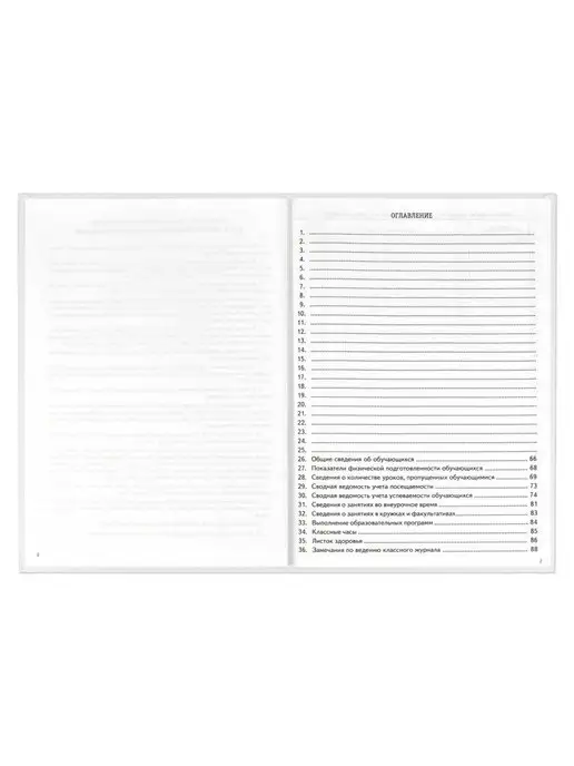 Феникс+ Классный журнал 1-4 класс А4 88 л для учителя, 88 л, фото 8