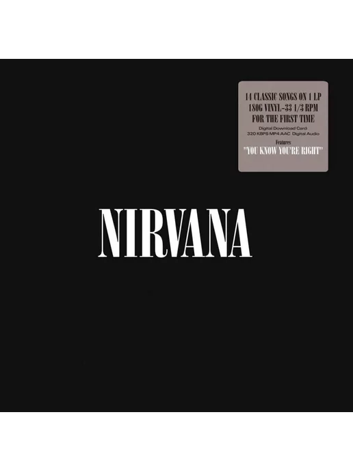 Мистерия Звука Nirvana. Nirvana (Best of Nirvana) (LP)