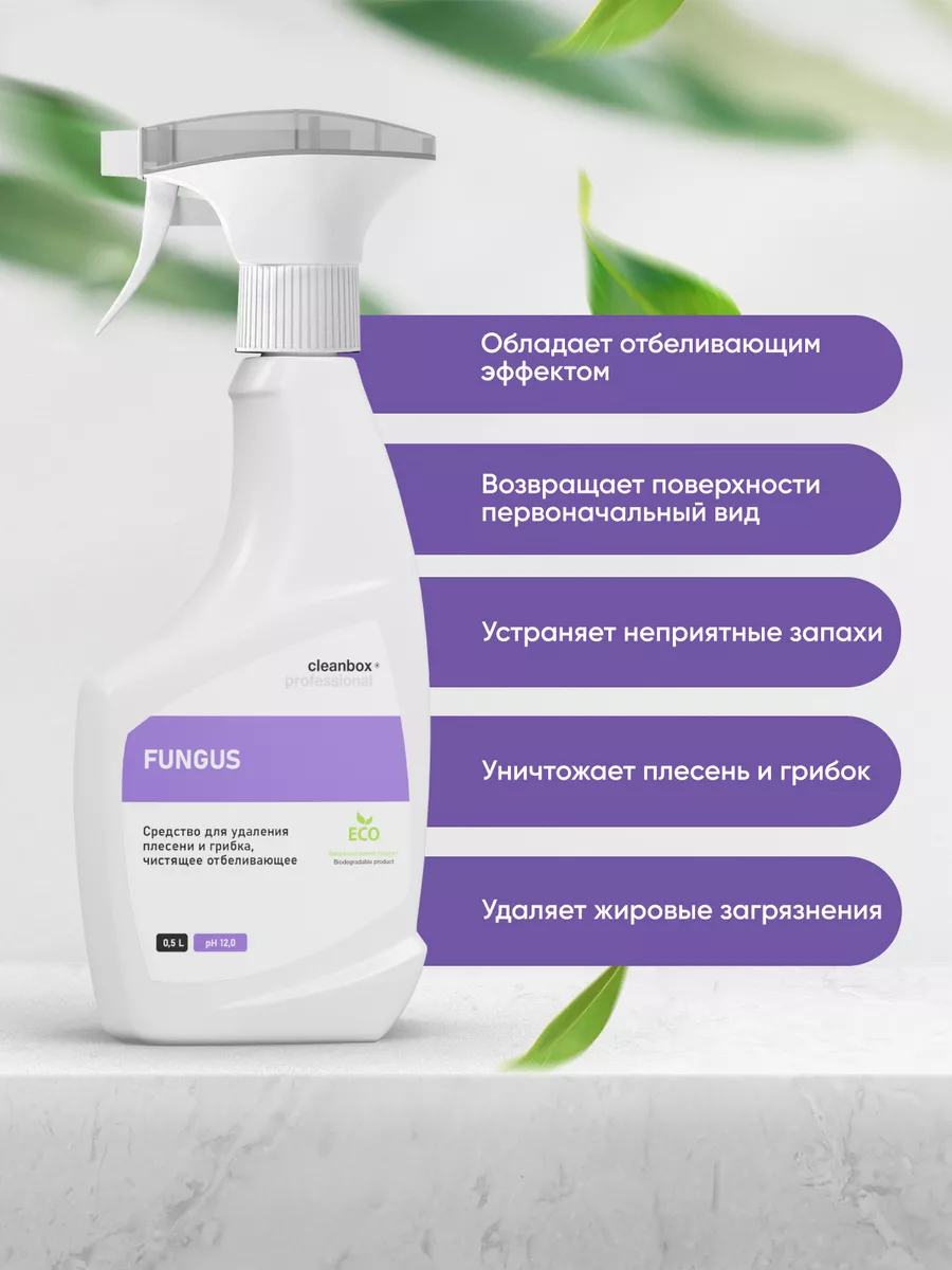 Средство для удаления плесени и грибка Fungus CLEAN BOX 12939375 купить за  310 ₽ в интернет-магазине Wildberries