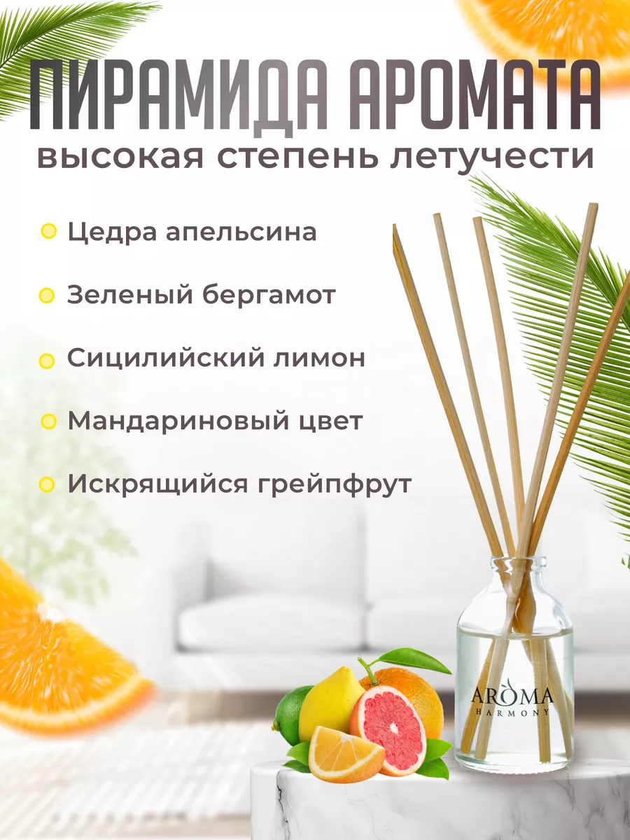 Ароматизатор для дома с палочками AROMA HARMONY 12949005 купить за 514 ₽ в  интернет-магазине Wildberries