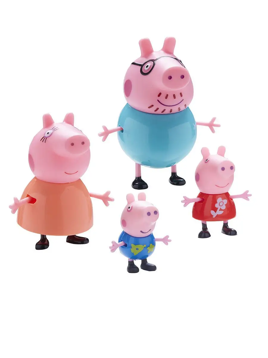 Свинка Пеппа. Игровой набор Пеппа и ее семья Peppa Pig 12958856 купить в  интернет-магазине Wildberries