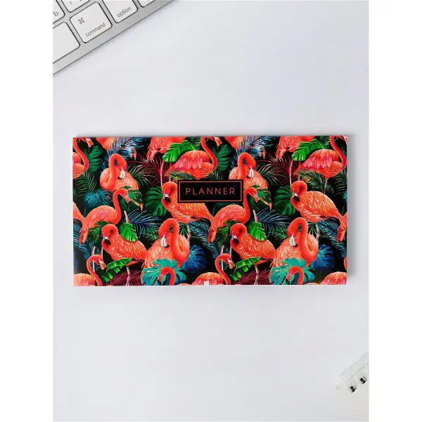 Планер мини с отрывными листами "Фламинго"