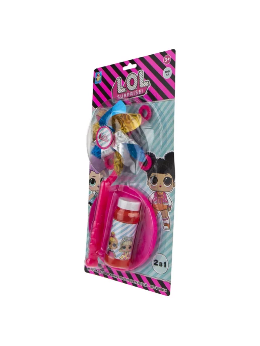 1TOY Мыльные пузыри LOL Ветрячок - венчик, розовый, фото 5
