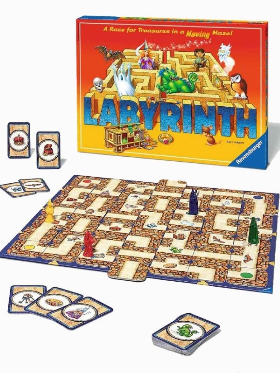 Настольная игра Сумасшедший лабиринт издание 2021 Ravensburger 12984183  купить за 2 984 ₽ в интернет-магазине Wildberries