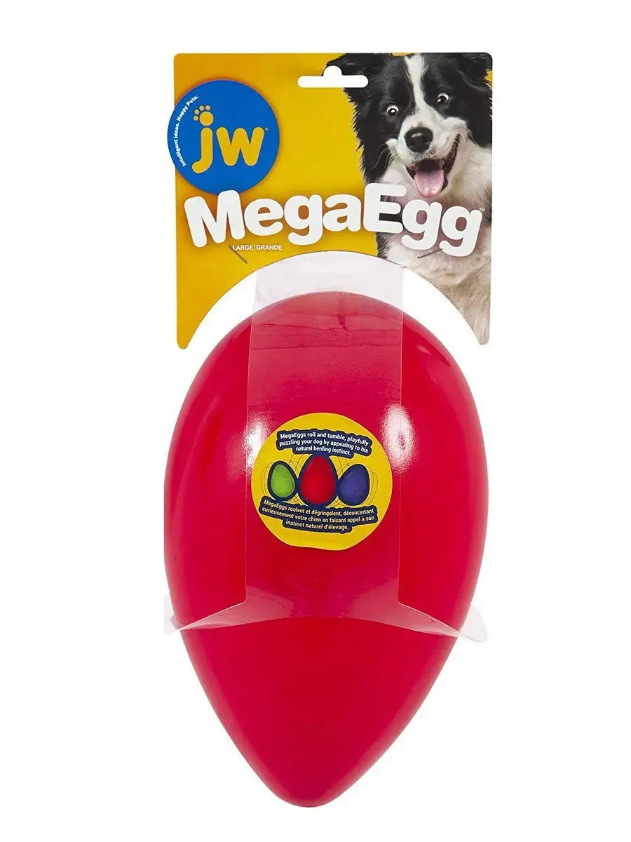 Игрушка для собак яйцо Mega Egg L JW 12988740 купить в интернет-магазине  Wildberries