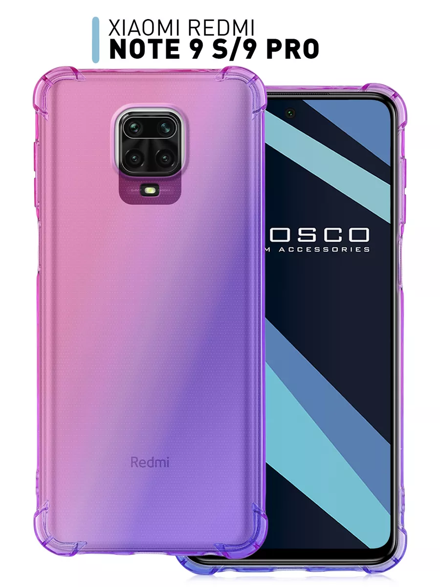 Чехол Xiaomi Redmi Note 9S 9 Pro Редми Нот 9С Про Rosco 12998119 купить за  399 ₽ в интернет-магазине Wildberries