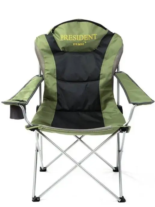 PRESIDENT FISH Стул туристический 8713 010 зеленый, зеленый, фото 7