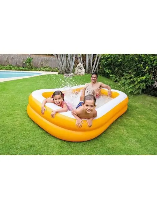 Intex Детский надувной бассейн 229х147х46см, 229x147x46 см, фото 7