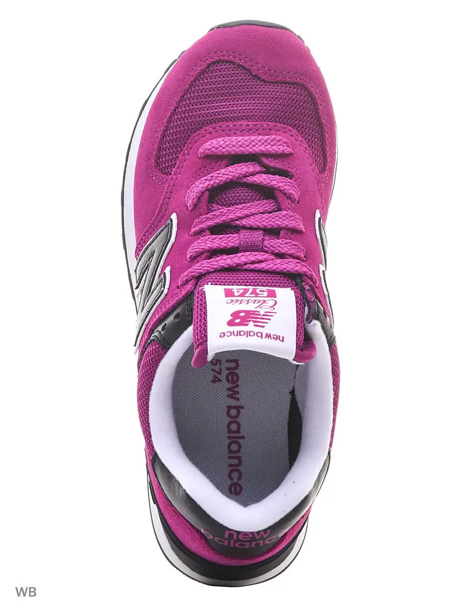 New balance 574 fuchsia on sale