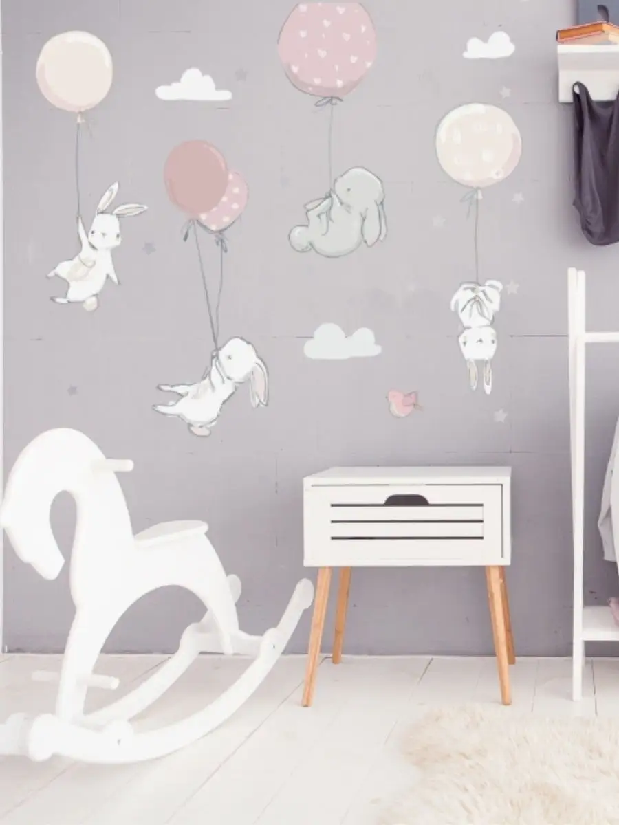 Роспись стен в детской комнате | СПб
