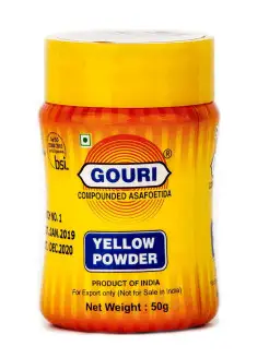 Асафетида Gouri Yellow Powder, 50 гр Vandevi 13177577 купить за 219 ₽ в интернет-магазине Wildberries