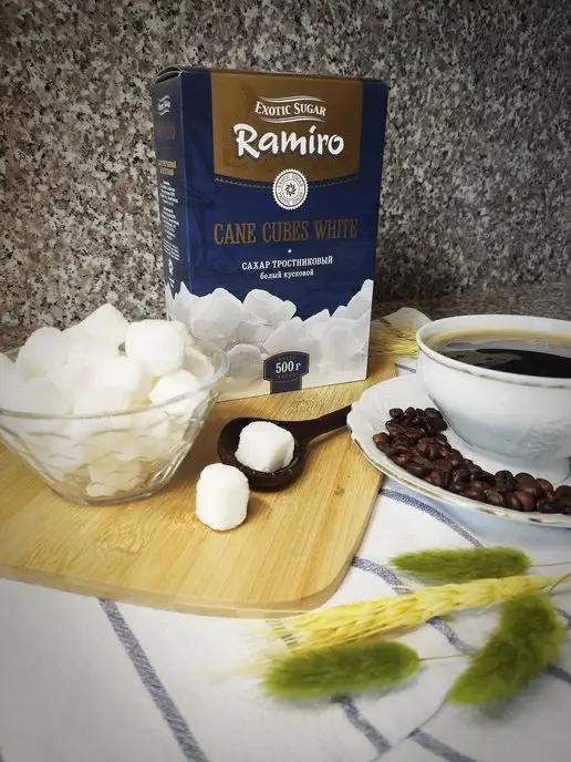 Ramiro Сахар Демерара тростниковый кусковой, 500 г, 500 г, фото 5