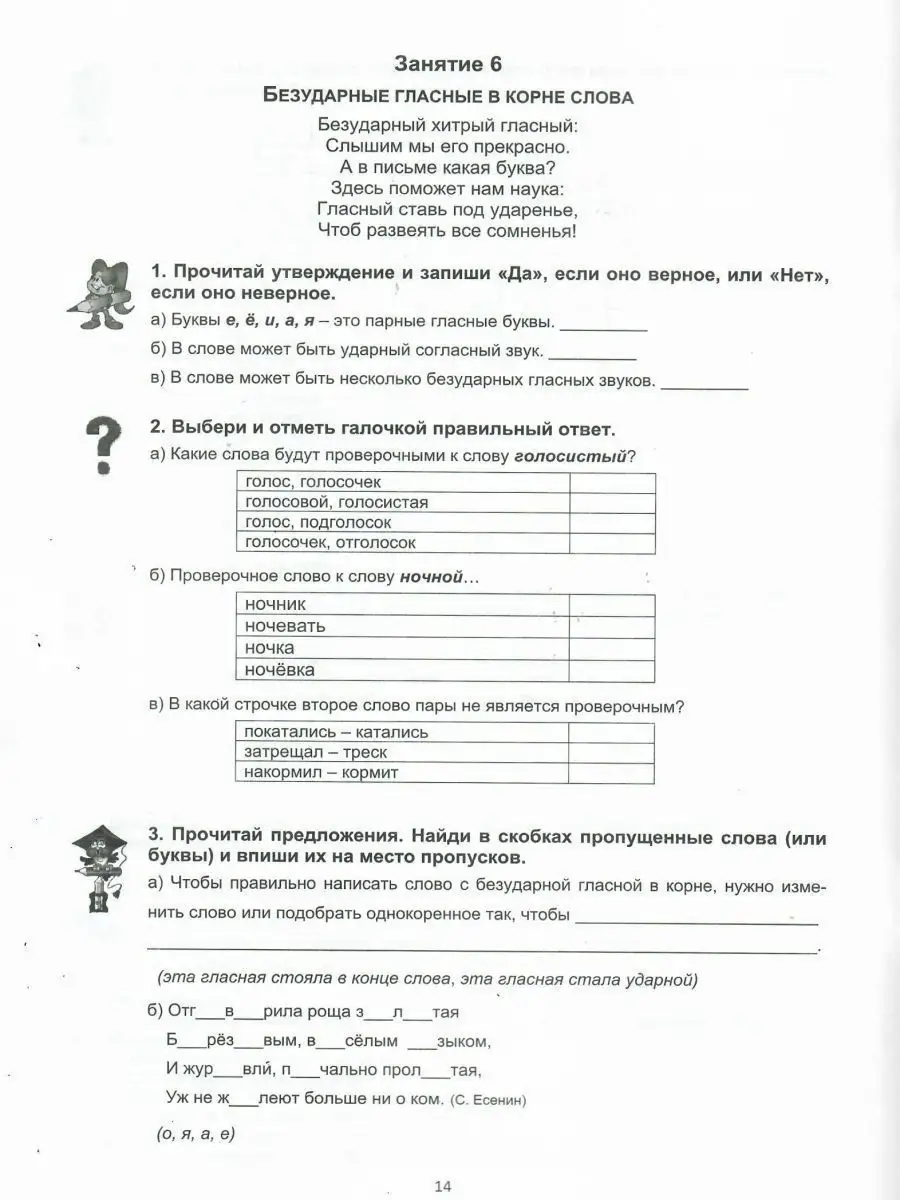 Русский язык с увлечением 3 класс. Рабочая тетрадь Издательство Планета  13182562 купить за 313 ₽ в интернет-магазине Wildberries