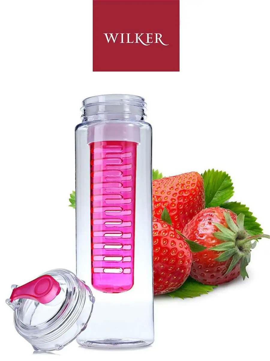 Замороженные ягоды в пластиковых бутылках