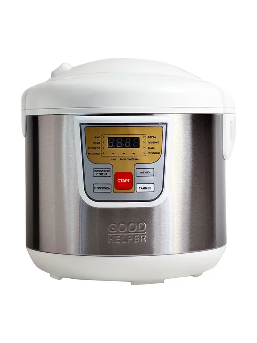Goodhelper Мультиварка 5 литров электрическая МС-5111, белый, фото 6