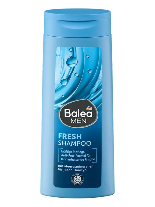 Balea Шампунь MEN Fresh, кофеин, 300мл, 300 мл