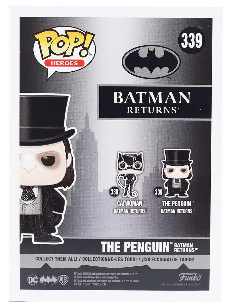 Фигурка Funko POP! Vinyl: DC: Batman Returns: Penguin 47708 Funko 13221329  купить в интернет-магазине Wildberries