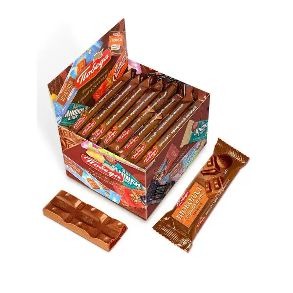 Батончик с шоколадно-трюфельной начинкой 30г/16 шт.