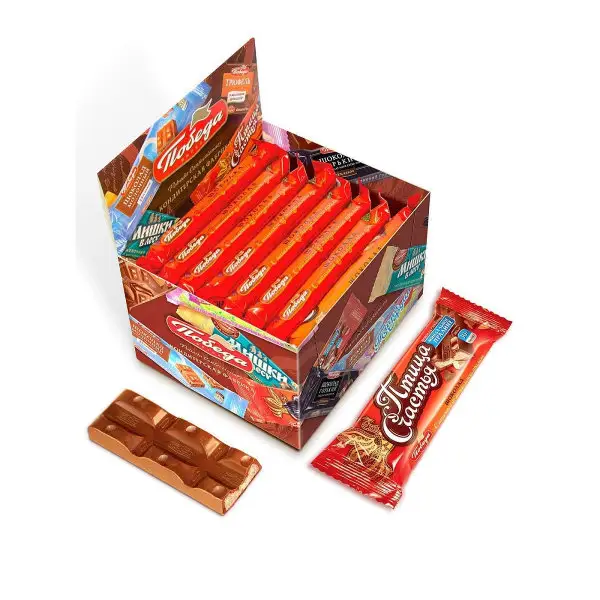 Шоколадный батончик "Птица счастья", 16 шт. по 30 г.