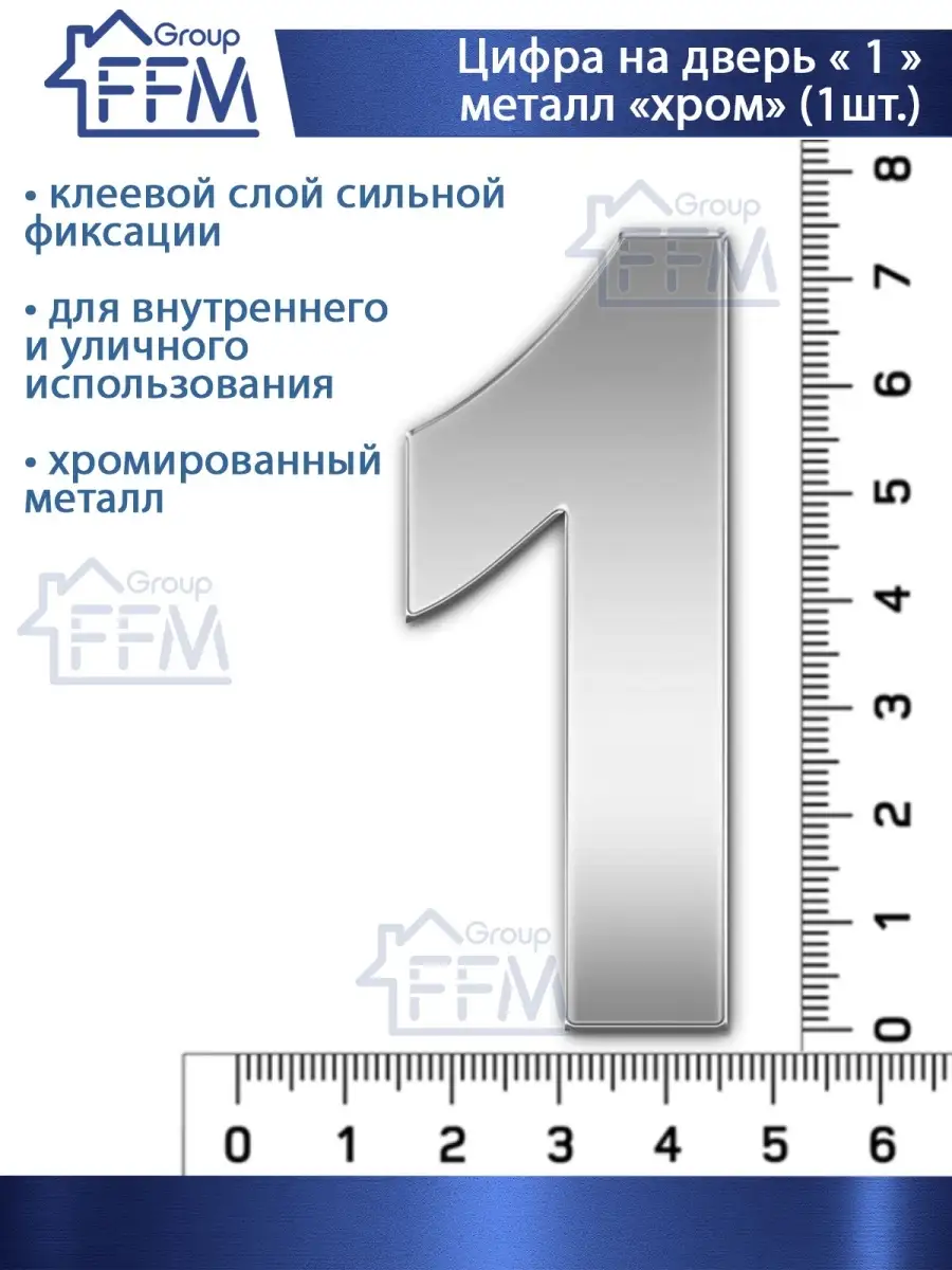 Цифра на дверь 