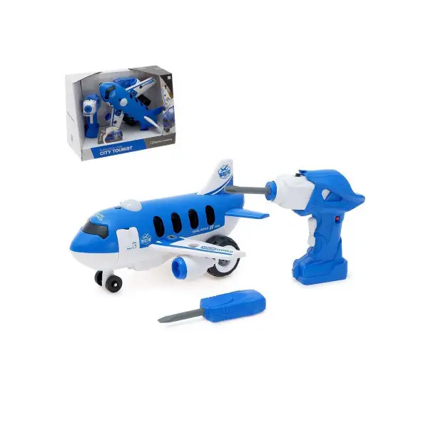 Конструктор для мальчиков винтовой Самолет